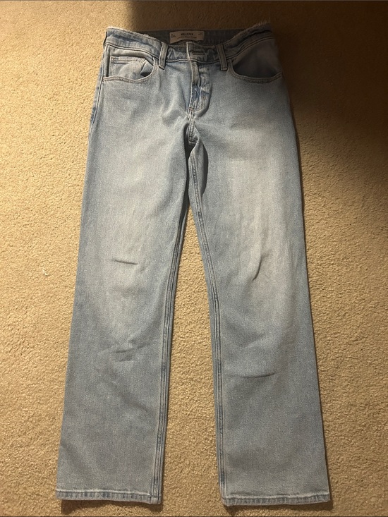 Hollister Denim - Hollister Pale Blue Straight Leg Women's Jeans